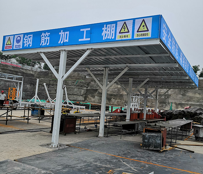 钢筋防护棚-026
