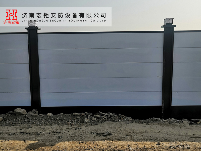 施工围挡现场