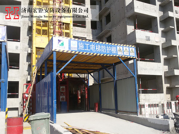 济南钢筋防护棚